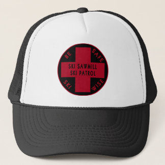 Camionero Gorra del logotipo de la patrulla del esquí de la