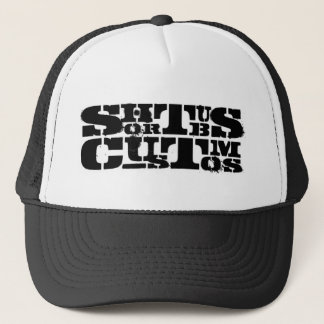 Camionero Gorra del logotipo de las aduanas de Shortbus