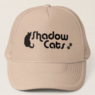 Camionero Gorra del logotipo de los gatos de la sombra