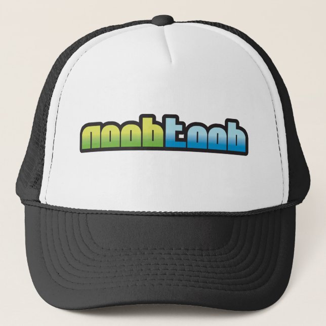 Camionero Gorra del logotipo de NooBTooB (Anverso)