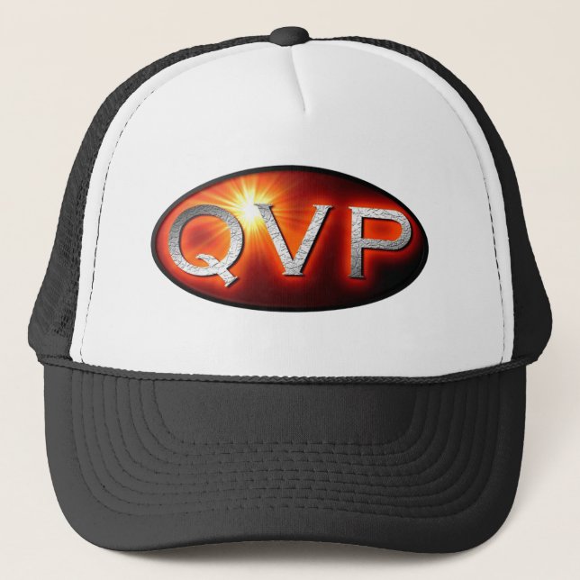 Camionero Gorra del logotipo de QVP (Anverso)