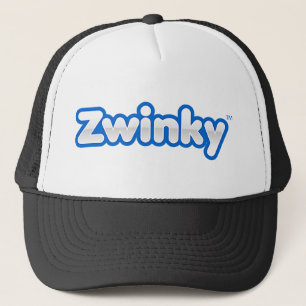 Camionero Gorra del logotipo de Zwinky - negro