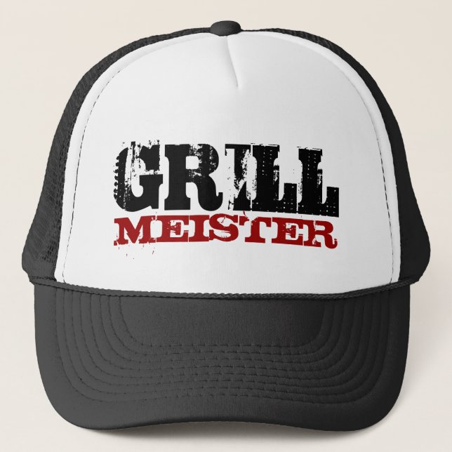 Camionero Gorra del meister de la parrilla (Anverso)