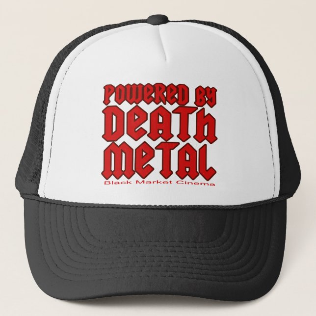 Camionero Gorra del METAL de la MUERTE (Anverso)