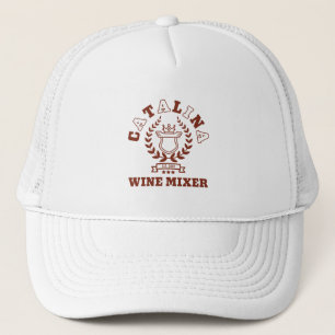 Camionero Gorra del mezclador de vinos de Catalina