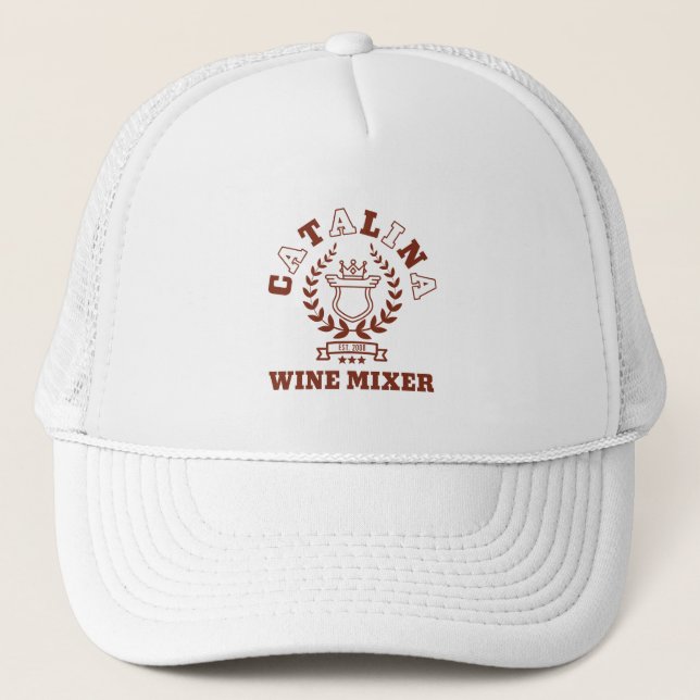 Camionero Gorra del mezclador de vinos de Catalina (Anverso)