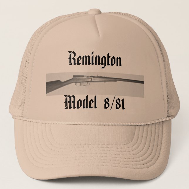 Camionero Gorra del modelo 8/81 de Remington (Anverso)