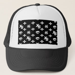 Camionero Gorra del monograma de XS