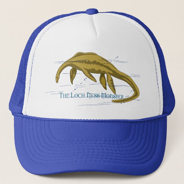 Camionero Gorra del monstruo de Loch Ness (Anverso)
