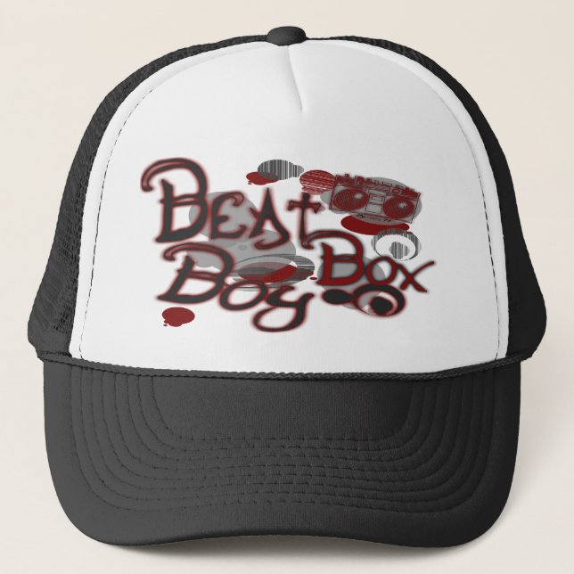 Camionero Gorra del muchacho R de Beatbox (Anverso)