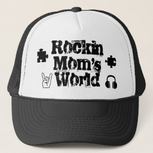 Camionero Gorra del mundo de las mamáes de Rockin