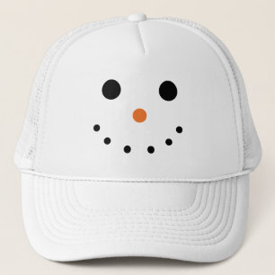 Camionero Gorra del muñeco de nieve