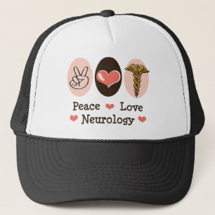 Camionero Gorra del neurólogo de la neurología del amor de