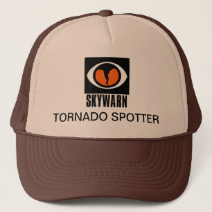 Camionero Gorra del observador de tiro SKYWARN del tornado
