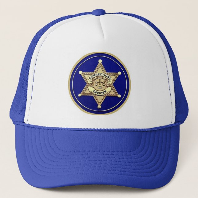 Camionero Gorra del oficial de correcciones (Anverso)