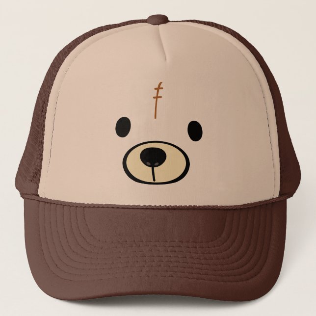 Camionero Gorra del oso de peluche (Anverso)