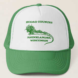 Camionero GORRA del país RHINELANDER WISCONSIN de Hodag