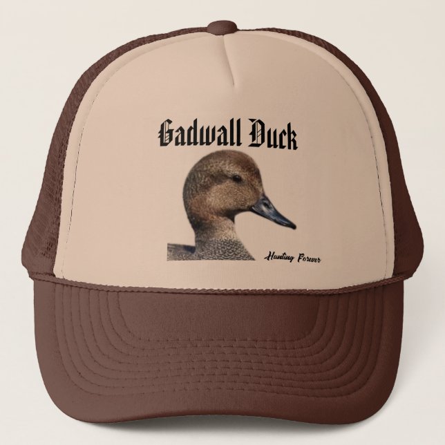 Camionero Gorra del pato de Gadwall (Anverso)