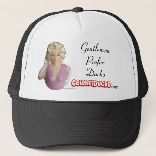 Camionero Gorra del pato de la celebridad de Marilyn Monroe