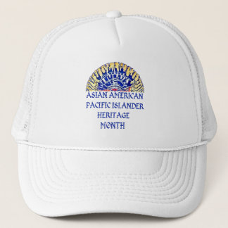 Camionero Gorra del patrimonio de las islas del Pacífico asi
