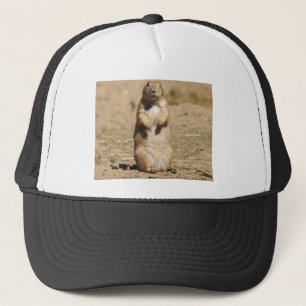 Camionero Gorra del perro de las praderas