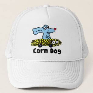 Camionero gorra del perro de maíz