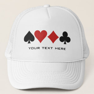 Camionero Gorra del personalizado del jugador de tarjeta
