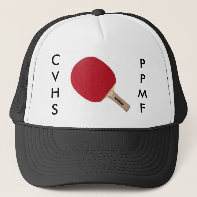 Camionero Gorra del ping-pong de CVHS (Anverso)