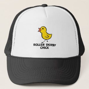Camionero Gorra del polluelo de Derby del rodillo