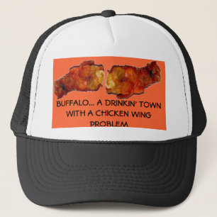 CAMIONERO GORRA DEL PROBLEMA DEL ALA DE POLLO