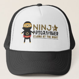 Camionero Gorra del programador - programador de Ninja