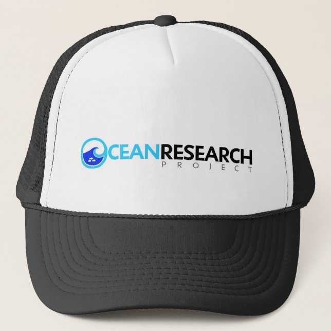 Camionero Gorra del proyecto de investigación del océano (Anverso)