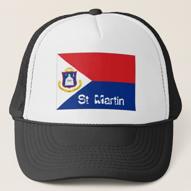 Camionero Gorra del recuerdo de la bandera de Maarten del (Anverso)