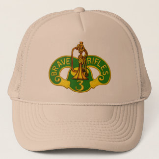 Camionero gorra del regimiento de caballería 3d