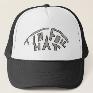 Camionero Gorra del Relieve metalizado de lata