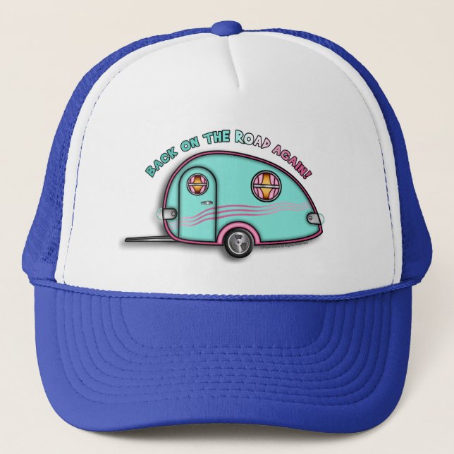 Camionero Gorra del remolque RV de caída de orejas (Anverso)