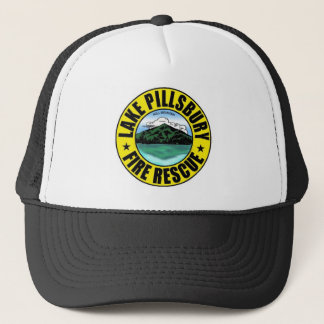 Camionero Gorra del rescate del fuego de Pillsbury del lago