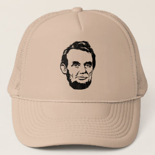Camionero Gorra del retrato de Abraham Lincoln