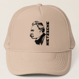 Camionero Gorra del retrato de Frederich Nietzsche