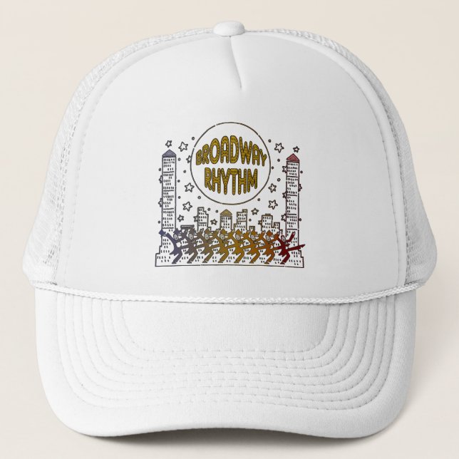 Camionero Gorra del ritmo de Broadway (Anverso)