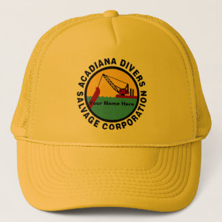 Camionero Gorra del salvamento de los buceadores de Acadiana