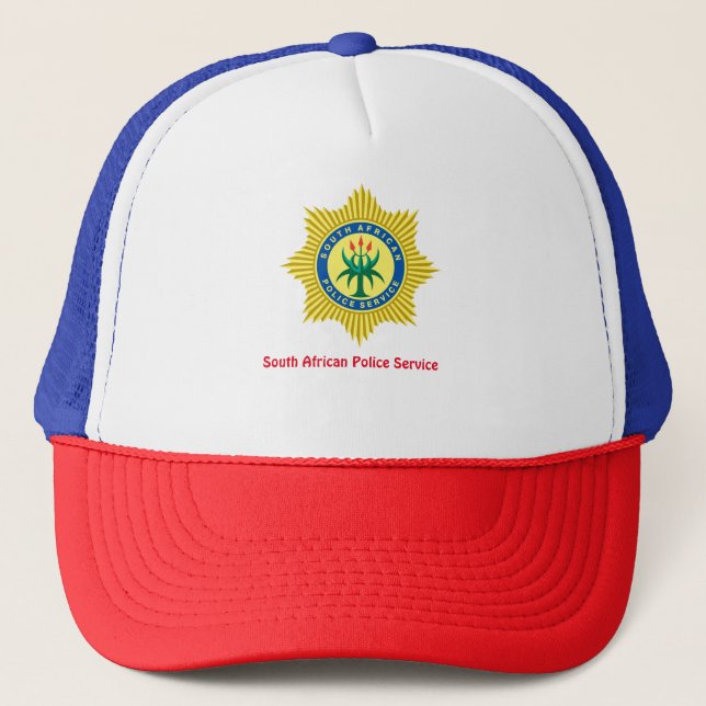 Camionero Gorra del Servicio de Policía de Sudáfrica (Anverso)