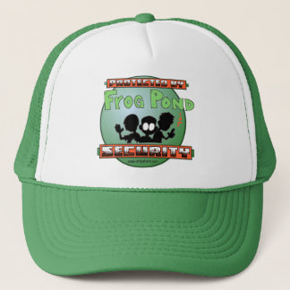 Camionero Gorra del servicio de seguridad de la charca de la