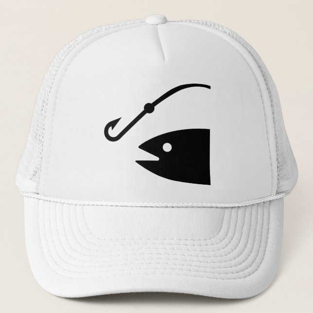 Camionero Gorra del símbolo de la pesca (Anverso)
