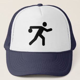 Camionero Gorra del símbolo de los bolos