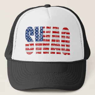 Camionero Gorra del SWAG de la bandera de los E.E.U.U.