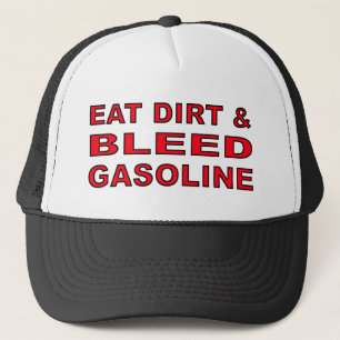 Camionero Gorra del tapón de motocross de la bicicleta sucia