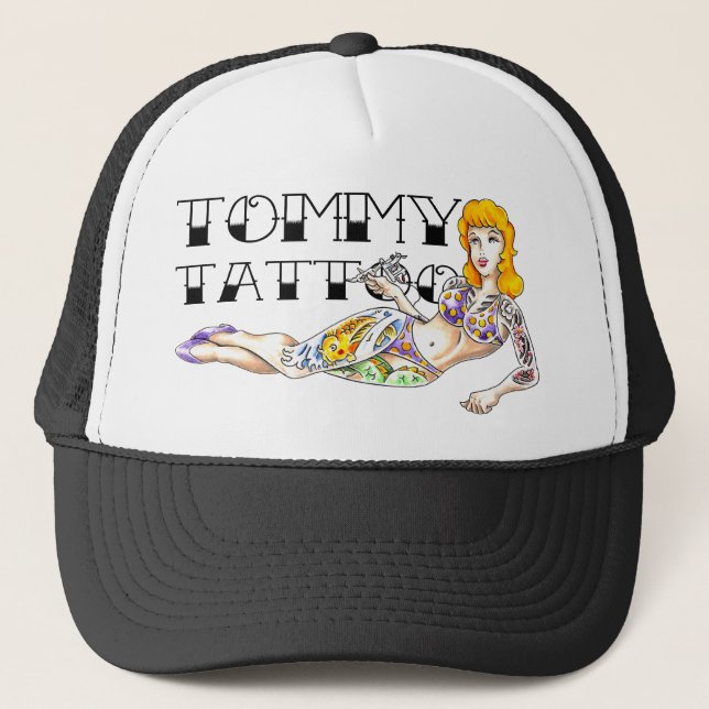 Camionero Gorra del tatuaje de Tommy (Anverso)