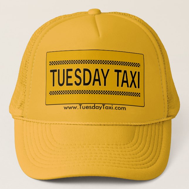Camionero Gorra del taxi de martes (Anverso)