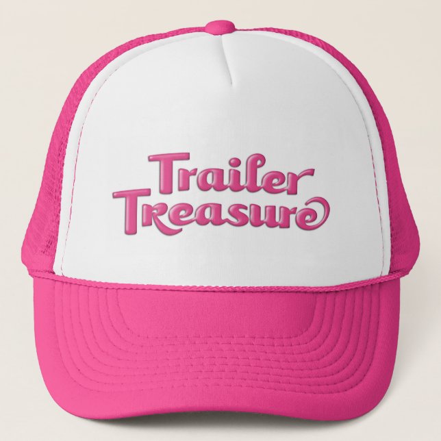 Camionero Gorra del tesoro de Trailer (Anverso)